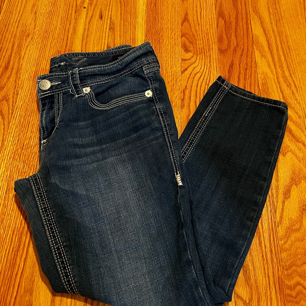 Seven7 Dark Blue Women Jeans